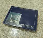 Vendo conjunto copos whisky Cristal d'arques.  Novos.