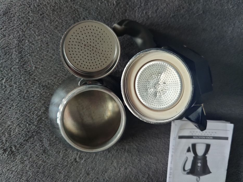 Outlet Kawiarka Moka Induction II 4tz espresso Black BIALETTI 150ml