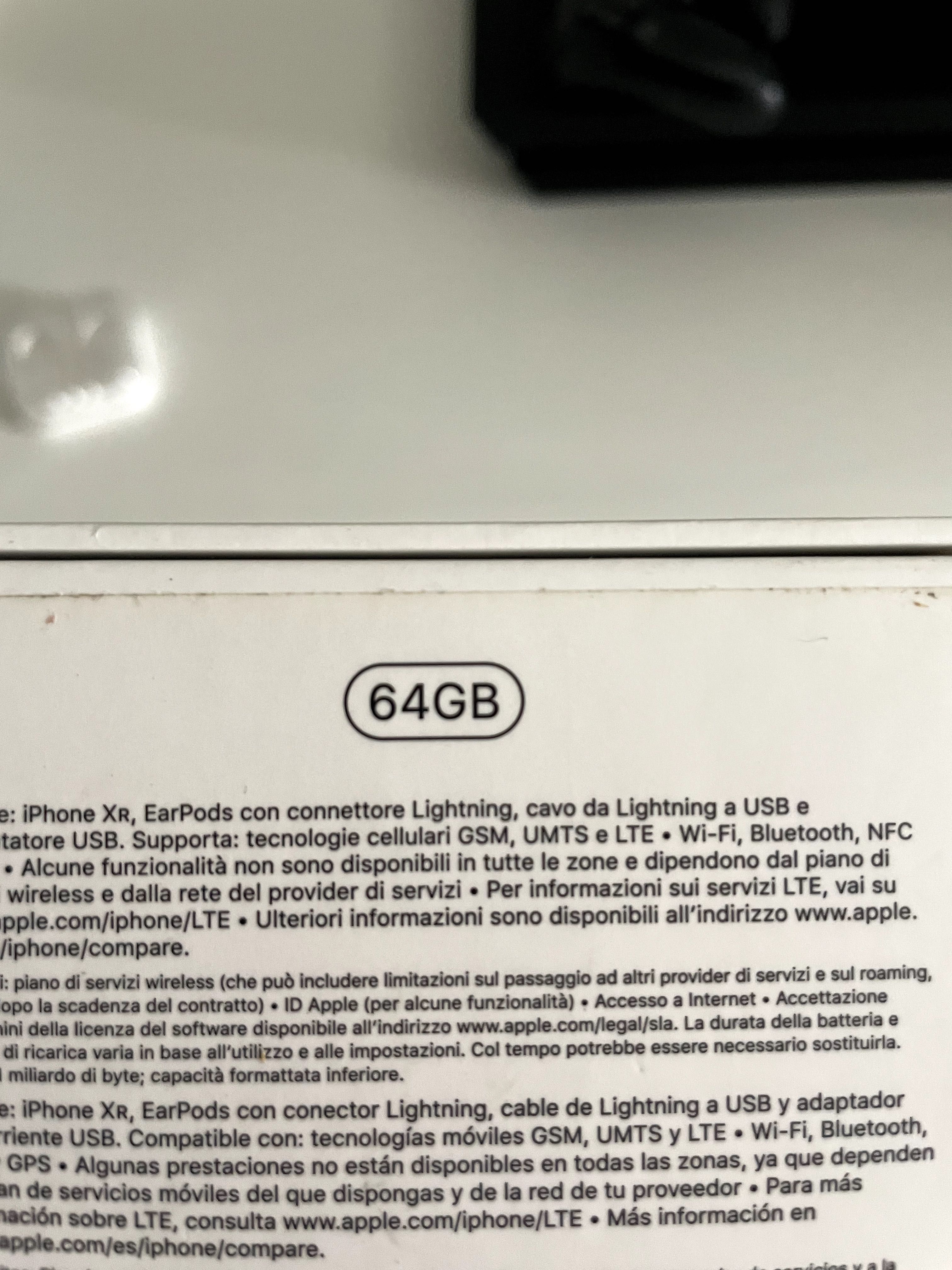 iPhone XR Branco 64gb