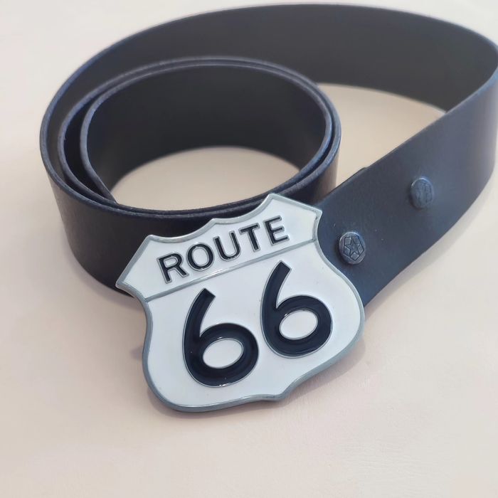 Pas skórżany route66