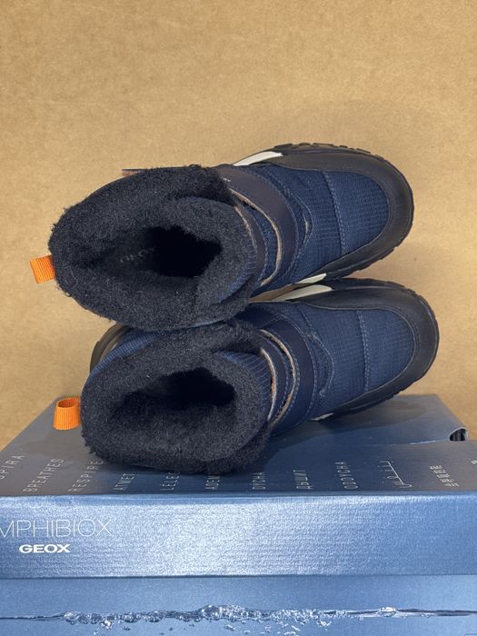 (31 р) Дитячі зимові черевики Geox Trekkyup, Устілка 20 см
