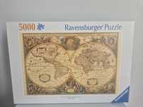 Puzzle (NOVO) Ravensburger 5000 Peças - Mapa do Mundo Antigo