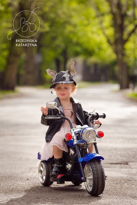 Mini sesja dziecięca na motorze – Ruda Śląska / Katowice 5 zdjęć