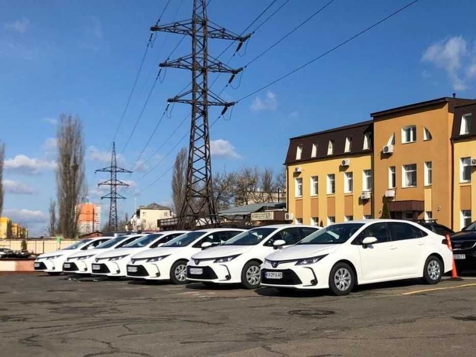 Оренда автомобіля для роботи в таксі Київ Toyota Corolla 2020