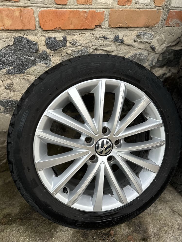 Продам Диски з резиною R 17 5/112, VAG