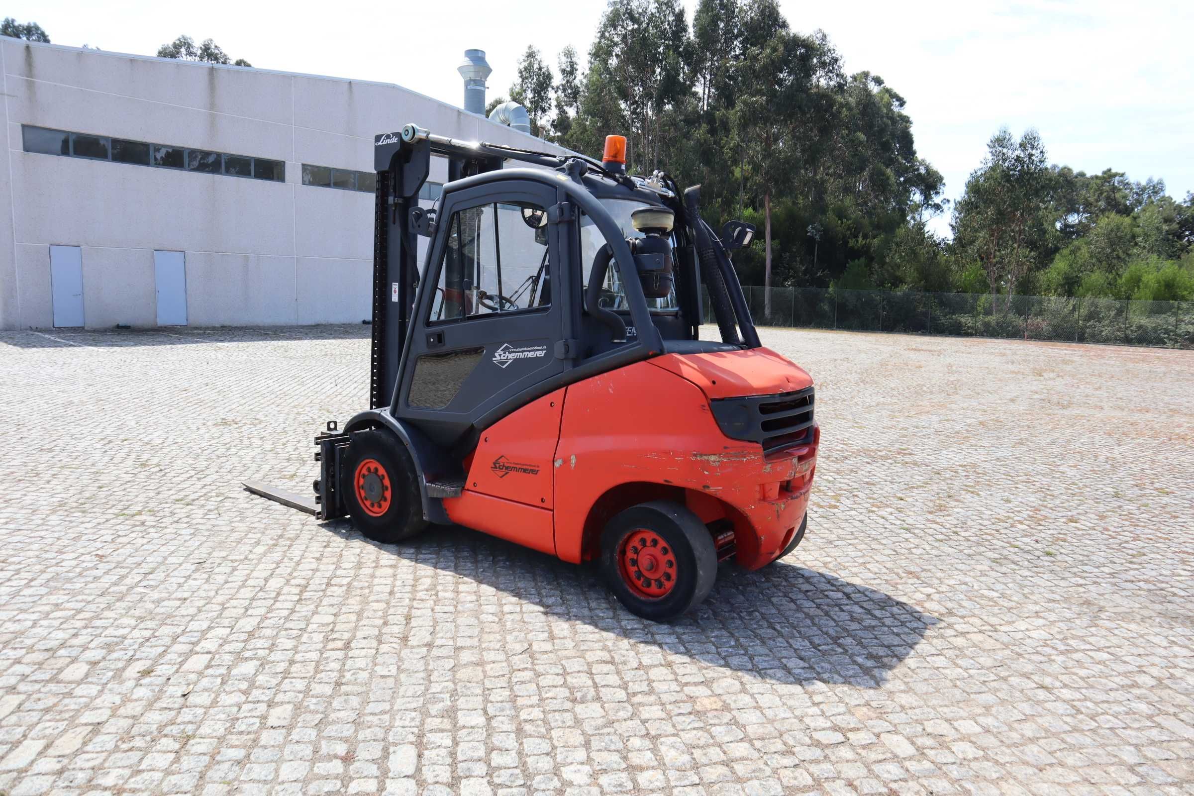2005 Linde H50D 5000 Kg Empilhador Diesel