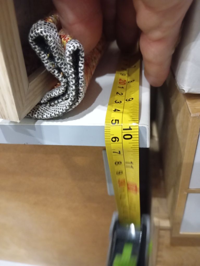 Szuflada besta front, prowadnice IKEA biały połysk