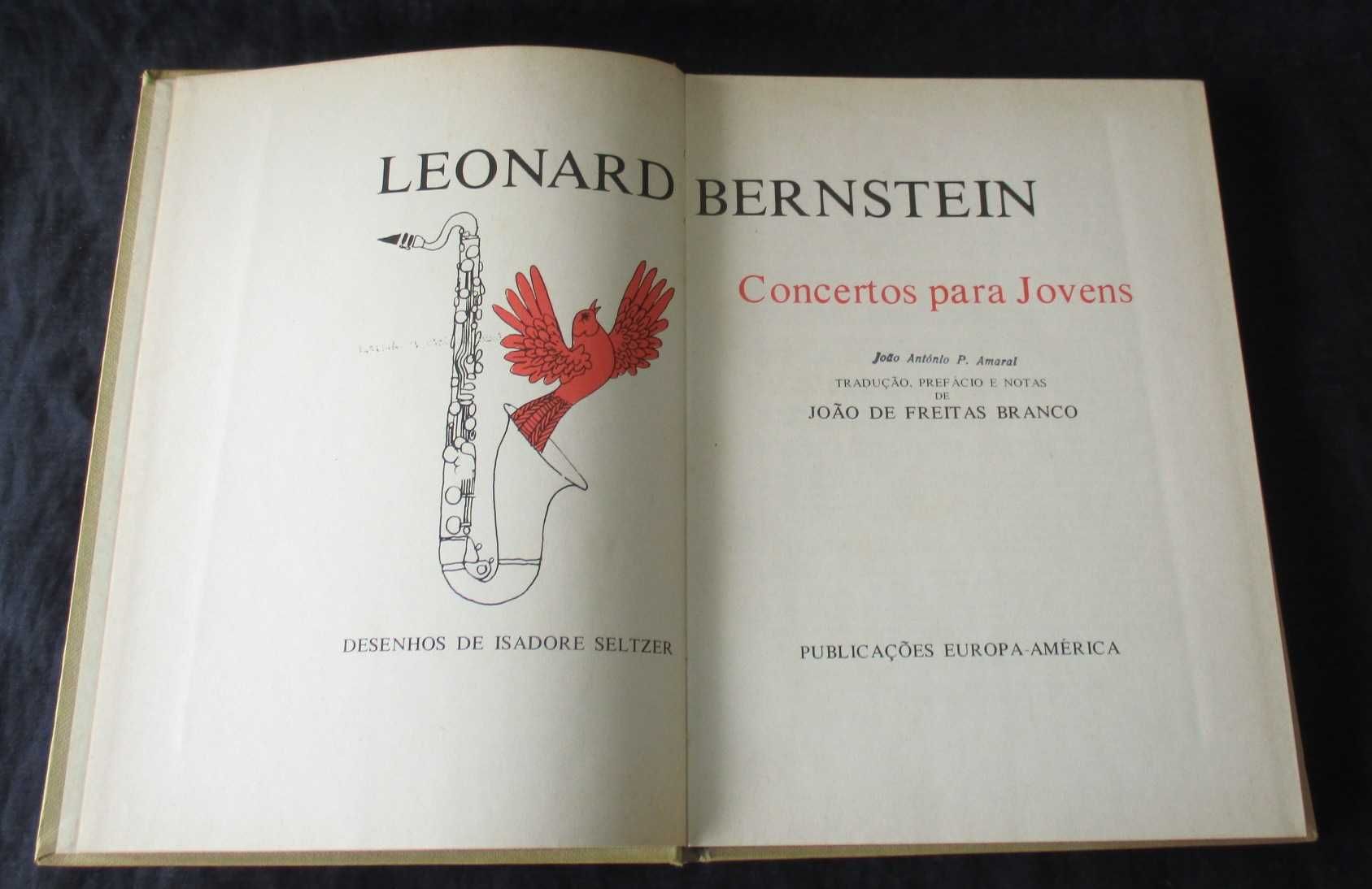 Livro Concertos para Jovens Leonard Bernstein