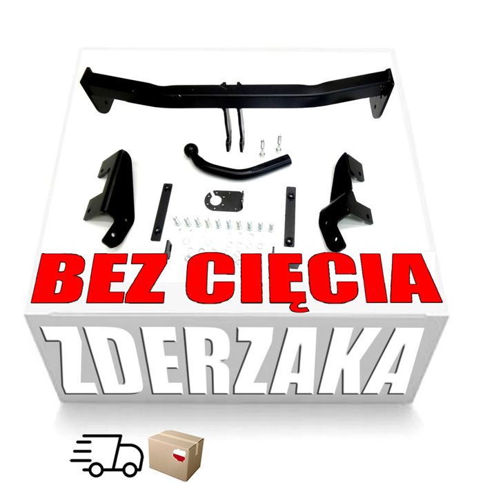 1700kg HAK HOLOWNICZY Volkswagen VW Caddy 2k 2004-2020 III 3 IV 4 2k