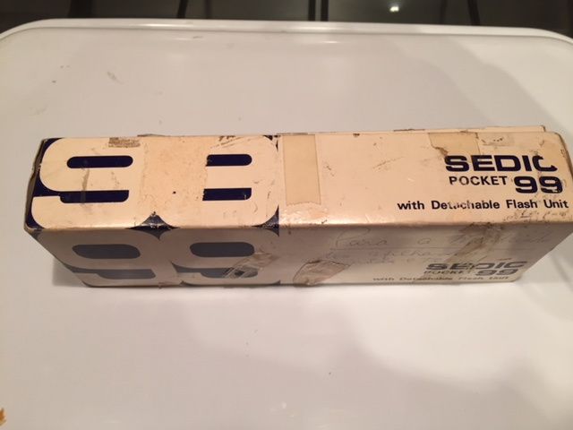 Maquina Fotográfica Antiga - Sedic Pocket 99 - Vintage/Colecção