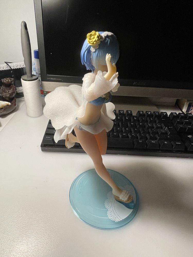Re:Zero figurka Anime Ram w stroju kąpielowym myta oryginalna