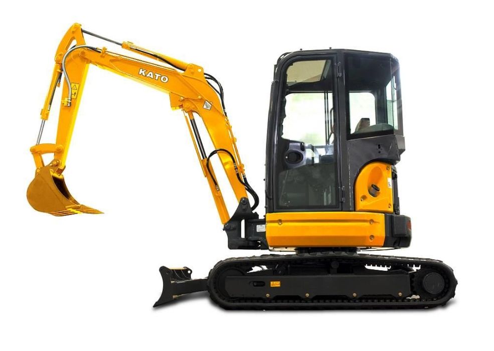 Оренда, міні ексаватор КАТО (JCB, Bobcat) траншея Аренда
