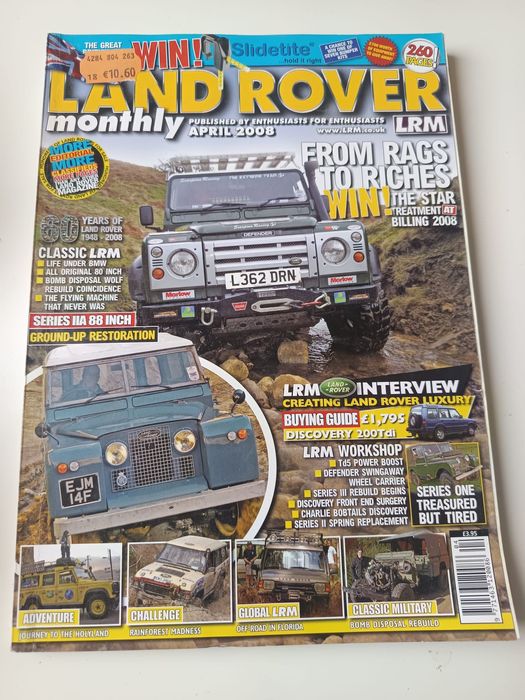 Revista land rover 4 por 5 euros
