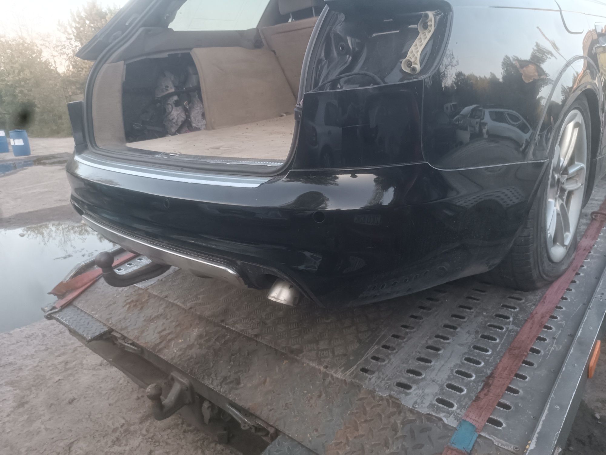 Audi A6 C6 kombi allroad LY9B zderzak tył tylny