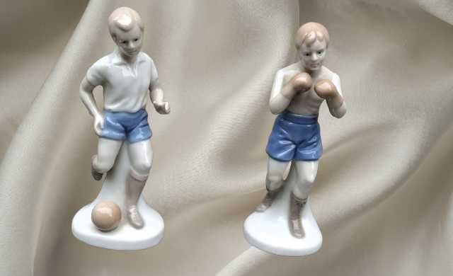 Спортивні фігурки Bing&Grondahl.  Підглазурний розпис