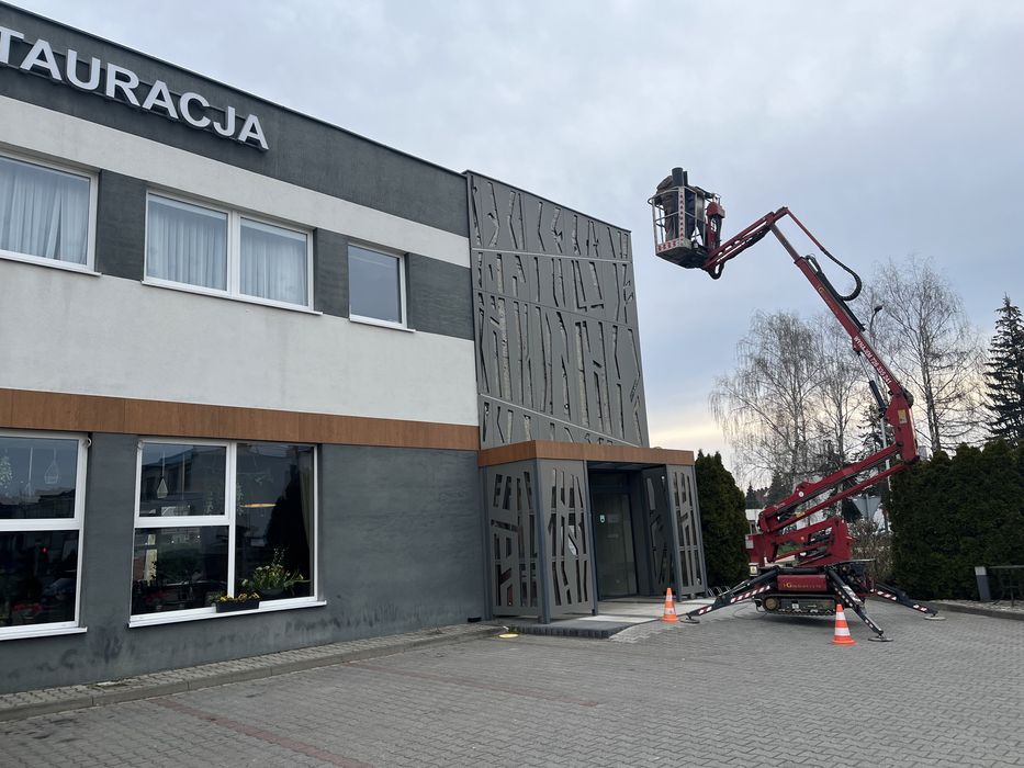 Wynajem podnośnik koszowy 14m i 18m