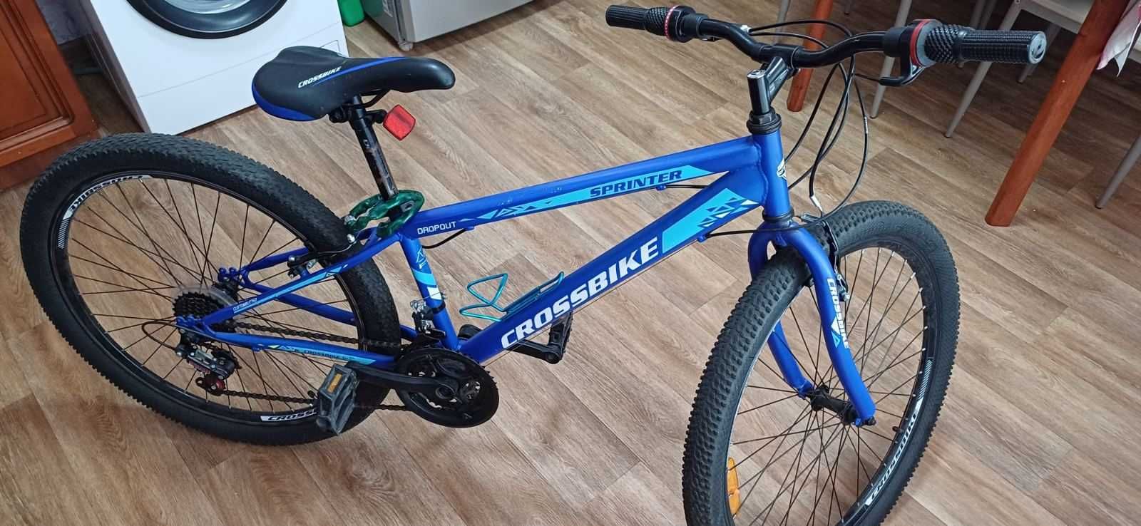 Велосипед Cross Sprinter 26". Торг. Цвет: синий. "Titan" (Украина)