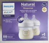 Zestaw dwóch butelek Philips Avent Natural Response