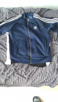 bluza adidas granatowa