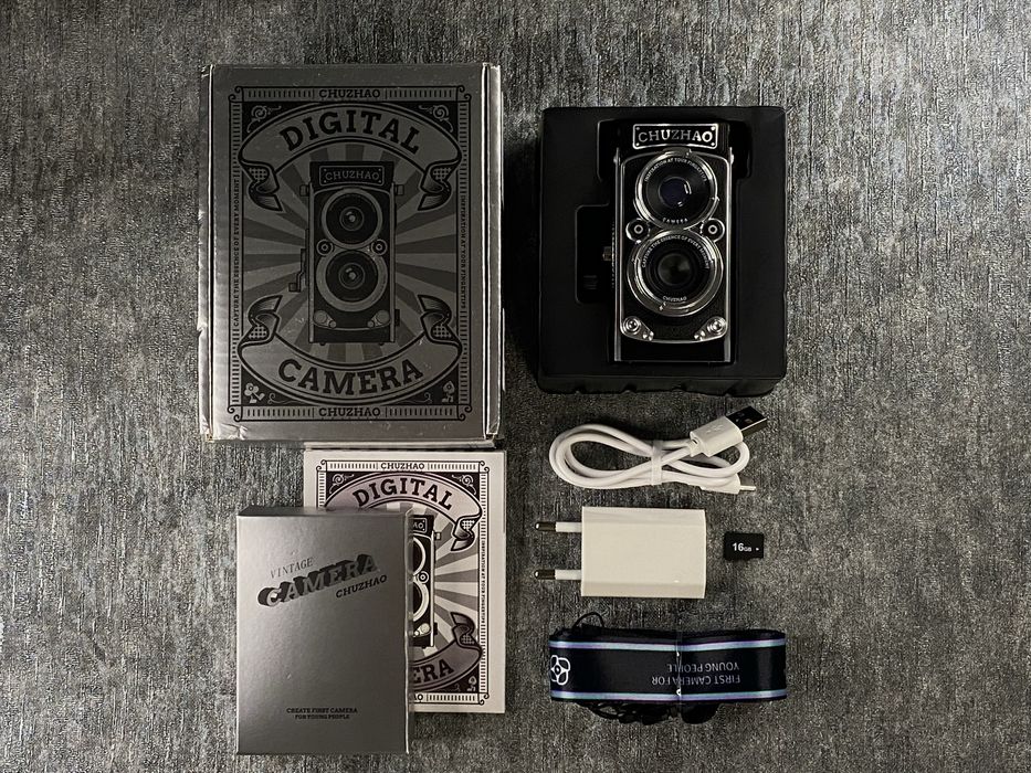 Нова!!! Цифрова Ретро Камера CHUZHAO with 16GB