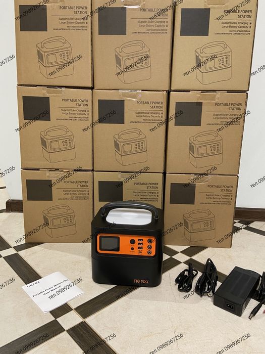 Зарядна станція Tig Fox T500 / Автономне живлення / Повербанк