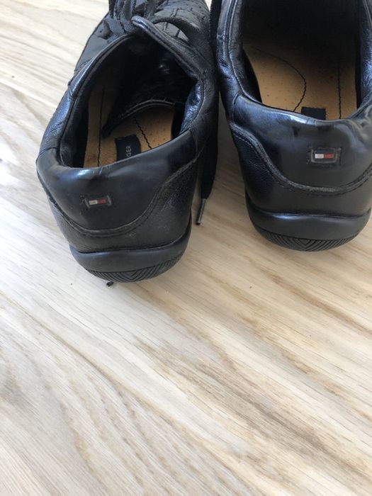 Adidasy skórzane Tommy Hilfiger