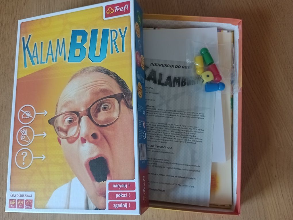 Kalambury - gra planszowa Trefl