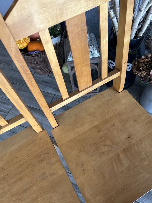 6 krzeseł sosonowo-brzozowych