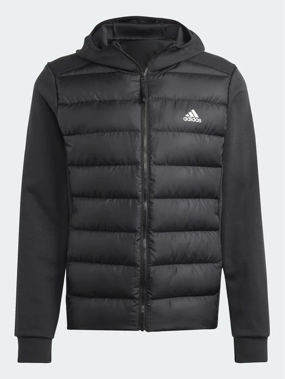 Пуховик,худи Adidas Essentials Hybrid Down.Размер S-XL
