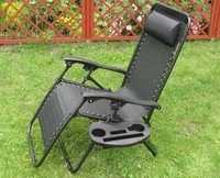 Шезлонг , крісло з підніжкою для саду та відпочинку