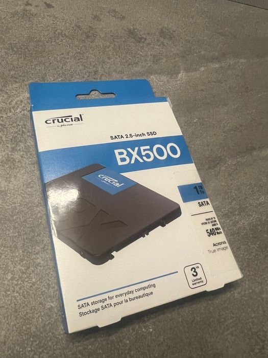 [NOWY] SSD Crucial BX500 1TB 2.5” SATA III
