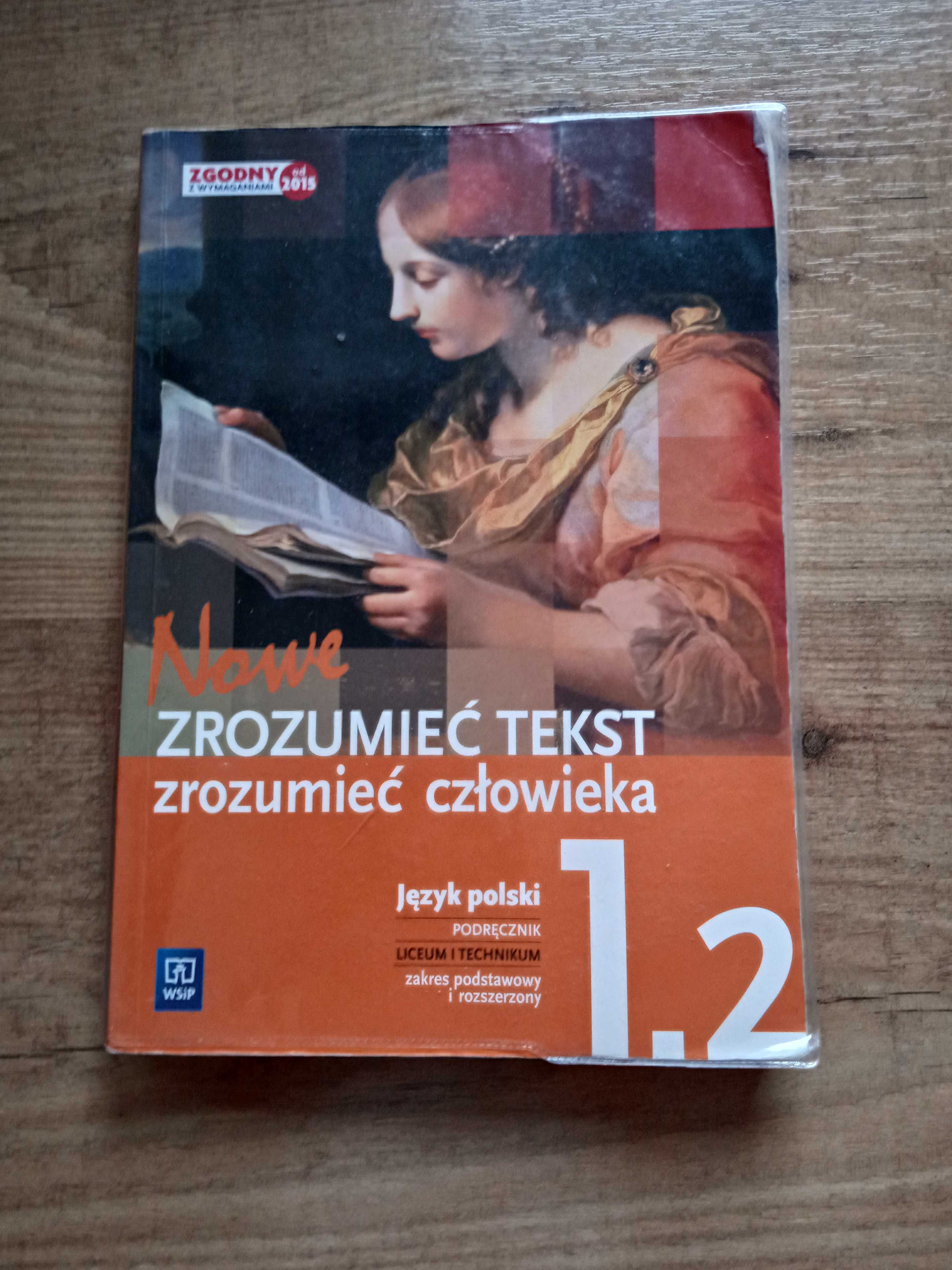 Sprzedam podręcznik Nowe Zrozumieć tekst, zrozumieć człowieka 1.2