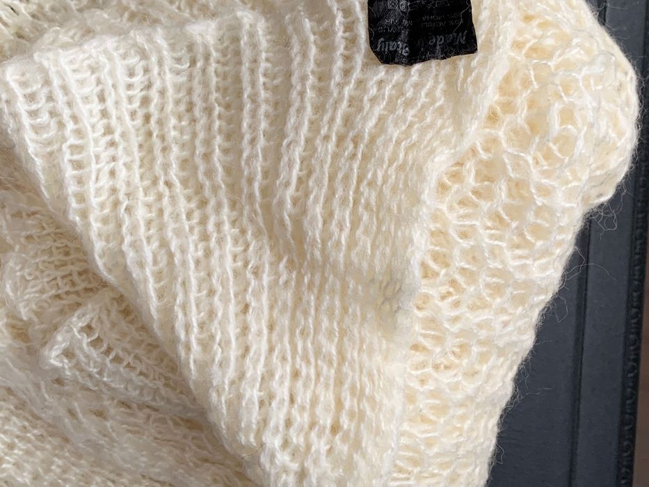 szal z Włoch otulający/rękodzieło