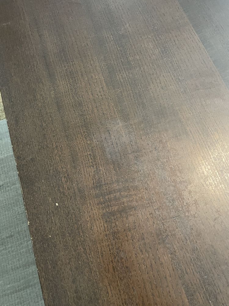 mesa extensível Bjursta madeira e branco
