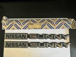 Emblemat znaczek Nissan Sunny