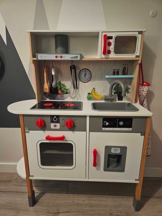 Dziecięca Kuchnia drewniana PLAYTIVE + dodatkowe akcesoria