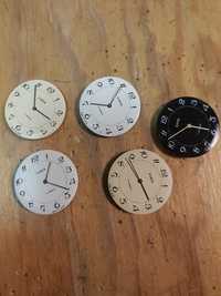 5 szt mechanizmów zegarka z tarczą