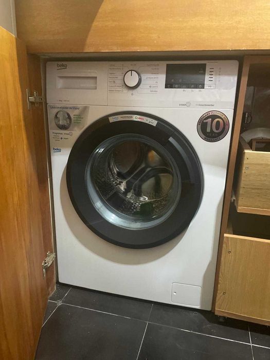 Máquina de lavar roupa 8kg com 2 anos de garantia