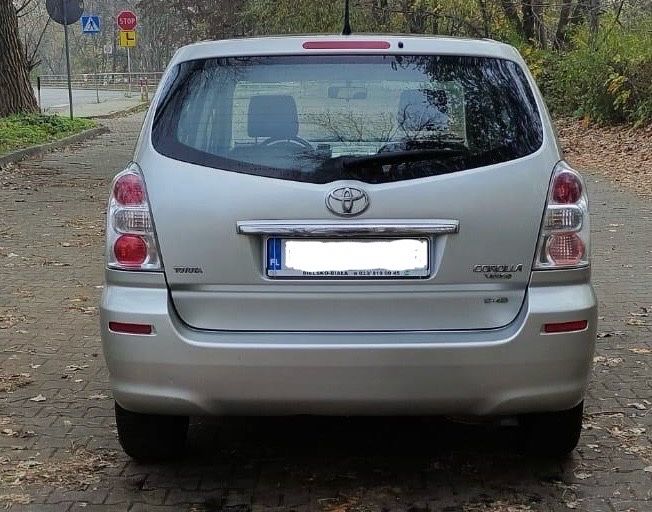 Toyota Corolla Verso*2.2d4d*136ps*bez korozji*2007r*niski przebieg*