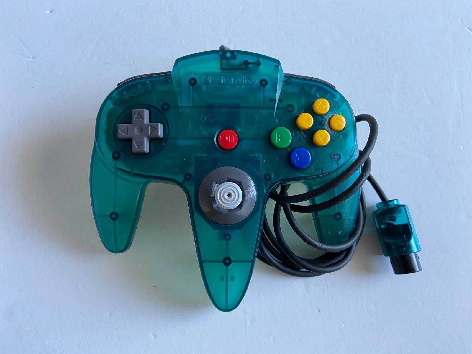 Consola PAL Nintendo 64 Clear Blue