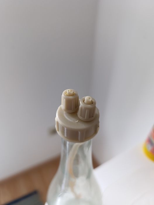 Garrafa para criar artemia