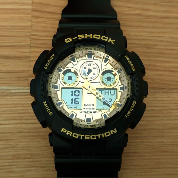 Casio G-Shock GA-100GGB Gold