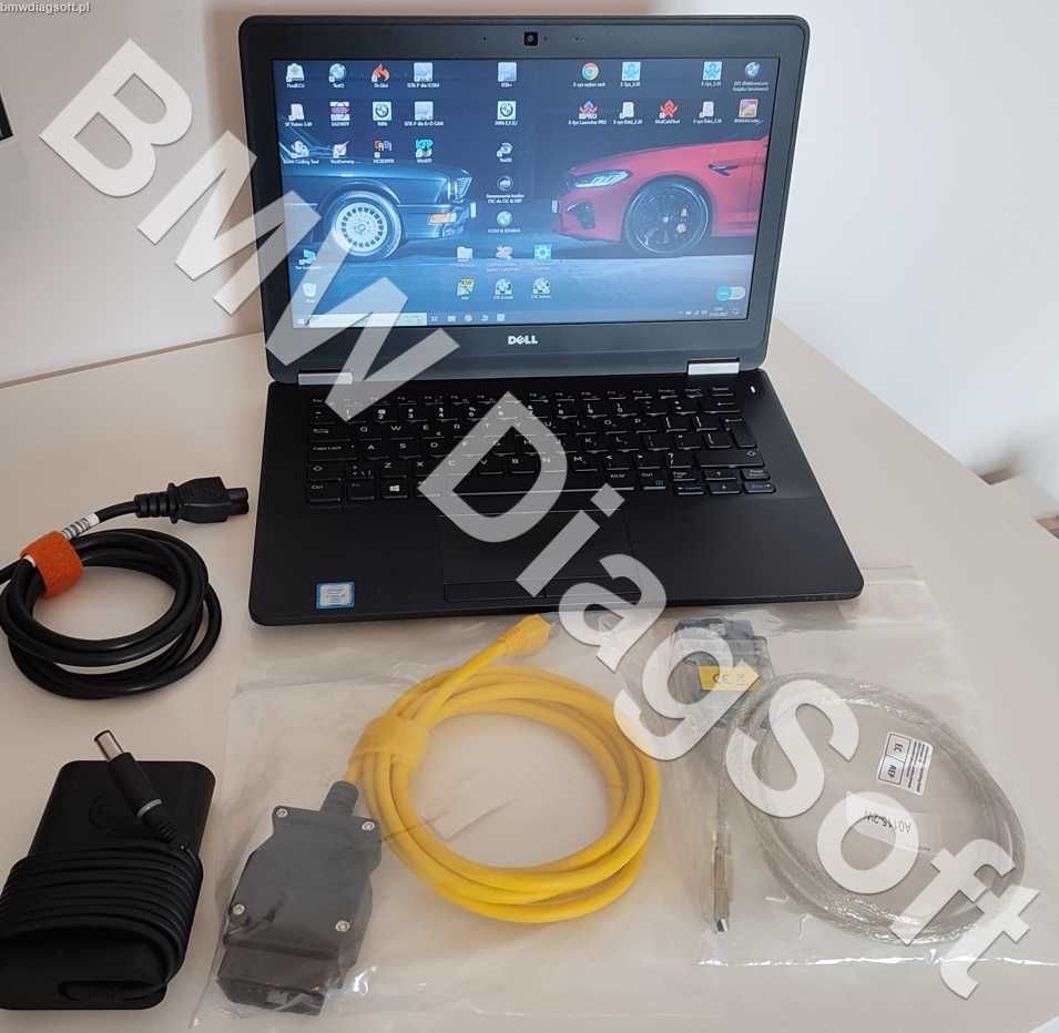 Laptop Diagnostyczny BMW Mini ISTA INPA ENET ICOM Esys K+D Can