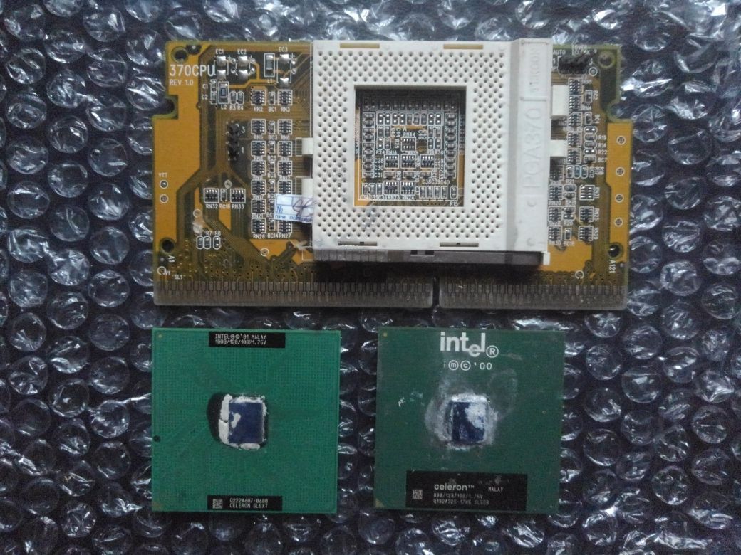Процессор процесор проц Intel Celeron 01 1000/128/100;  00 800/128/100