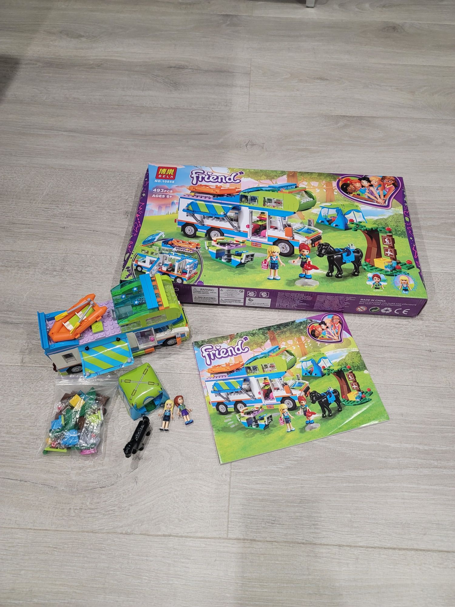 Lego Bella friends Лего Белла Френдс Дом на колесах  Мии 10858