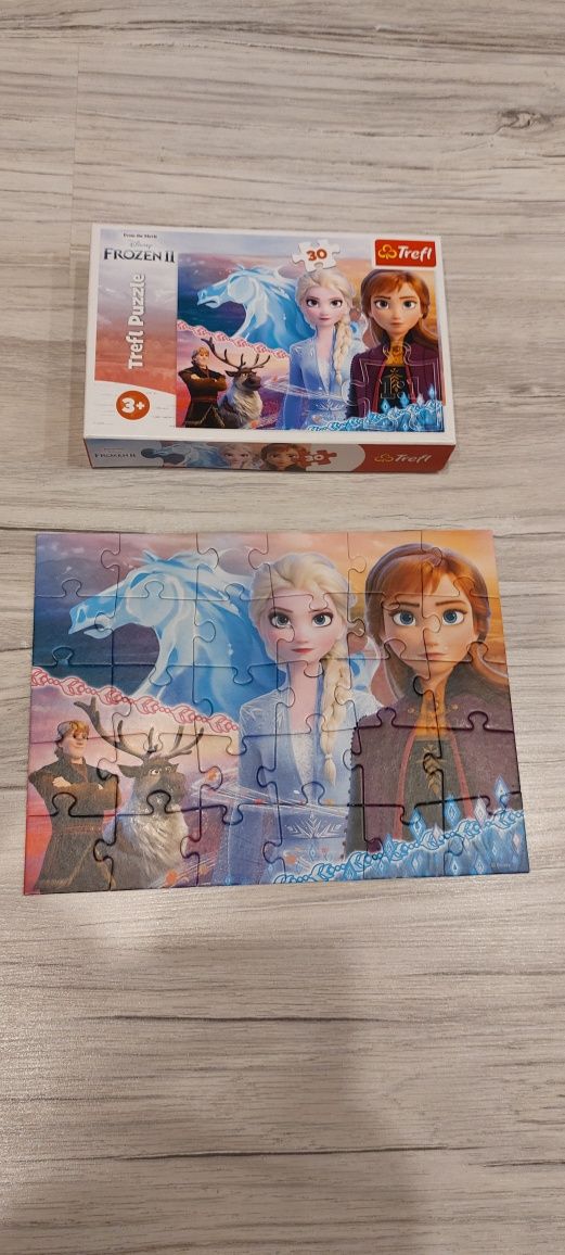 Mega okazja puzzle dla dziewczynki 3+4+5+