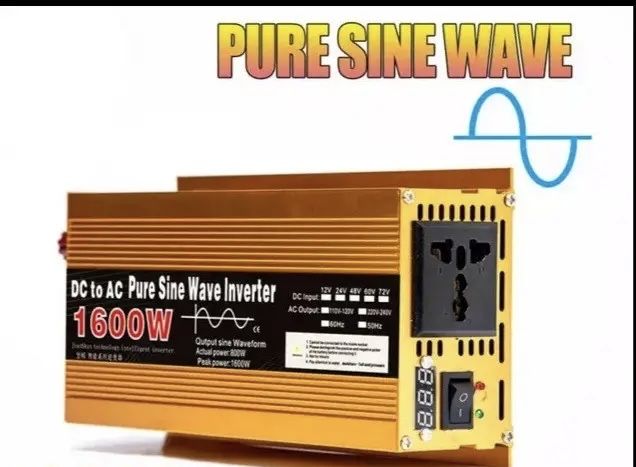 Инвертор 1600W, ЧИСТЫЙ СИНУС