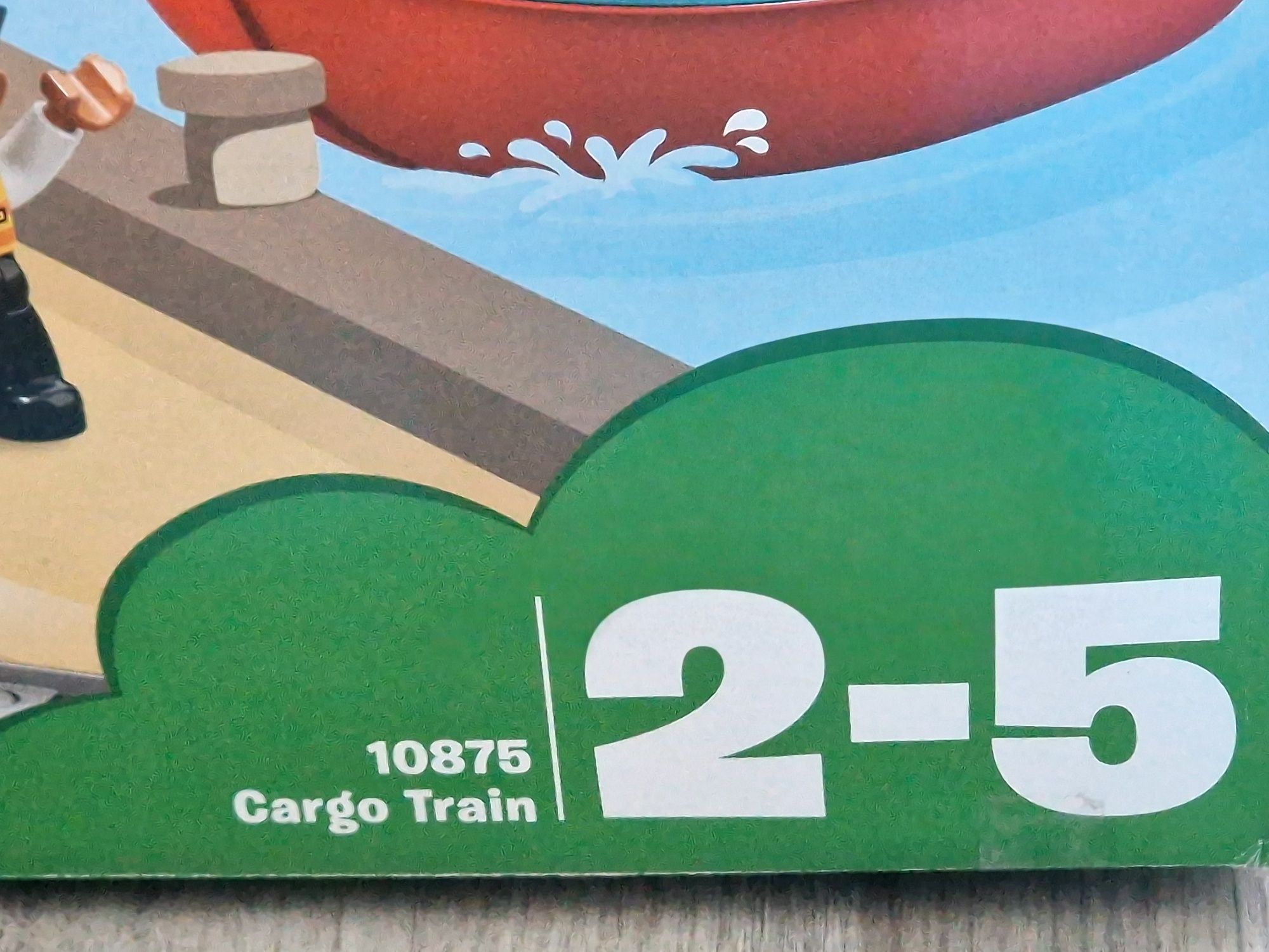 Lego Duplo zestaw 10875 pociąg towarowy