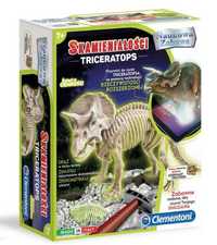 Skamieniałości triceratops naukowa zabawa aplikacja android