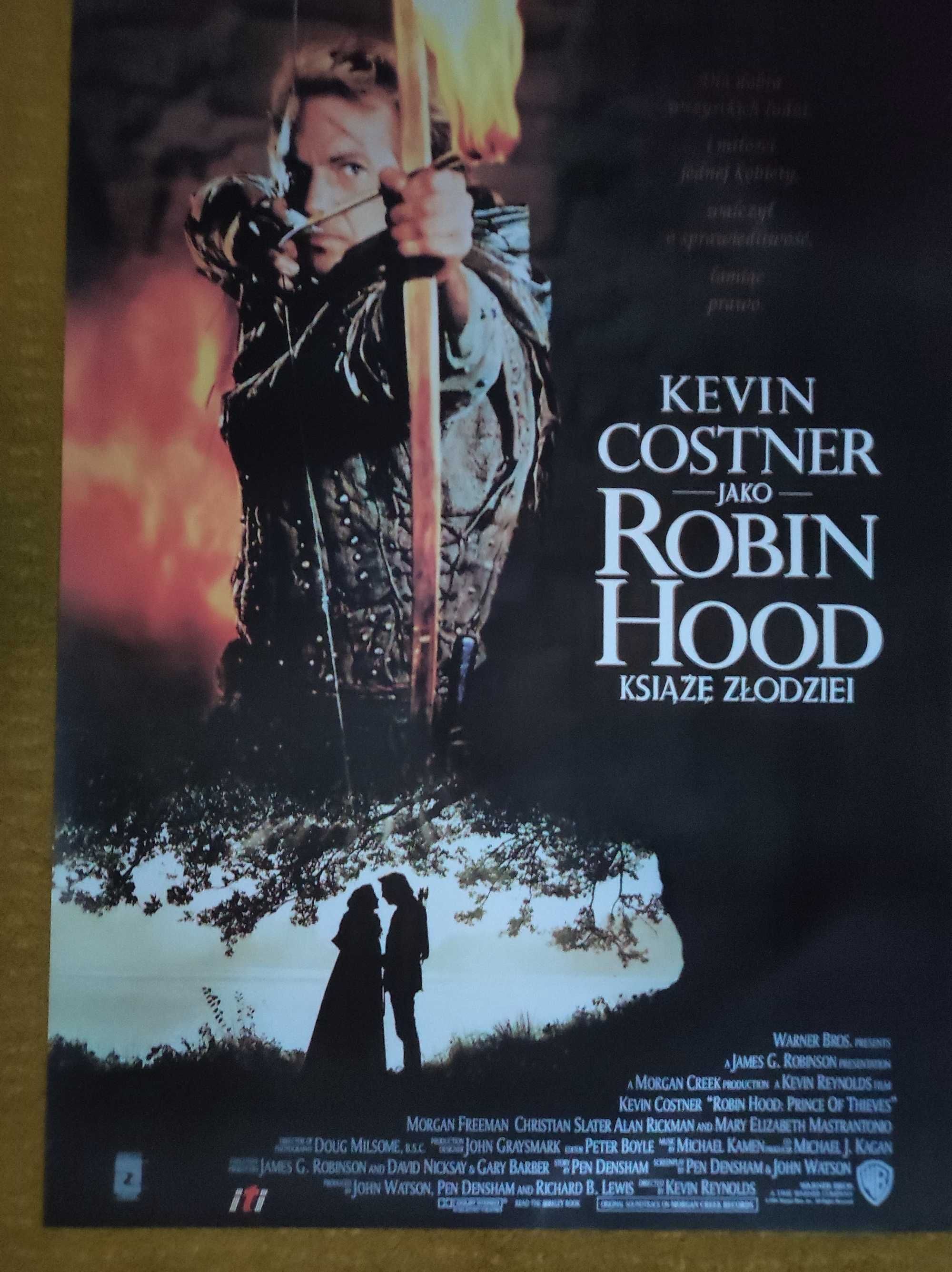 Plakat filmowy Robin Hood książę złodziei oryginał